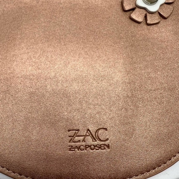 ZAC ZAC POSEN for Bloomingdale’s small beige pink shoulder or crossbody